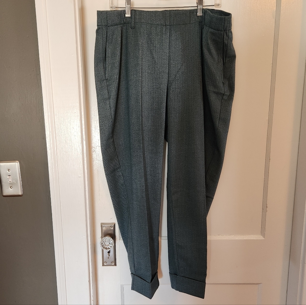 J. Jill Women's XL dark Green Trousers